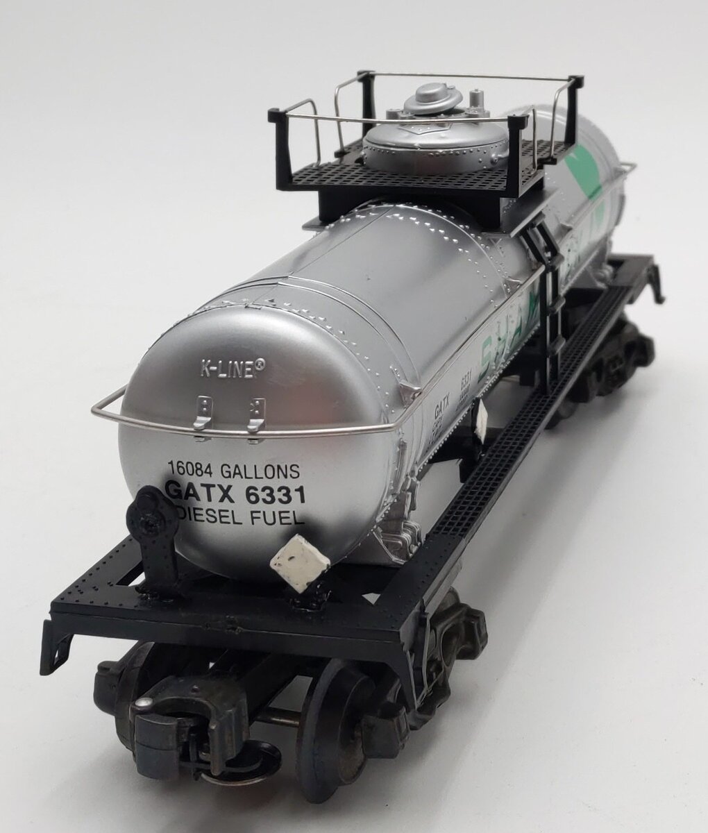 K-Line K6331 Shamrock Oil Single Dome Tank Car EX/Box