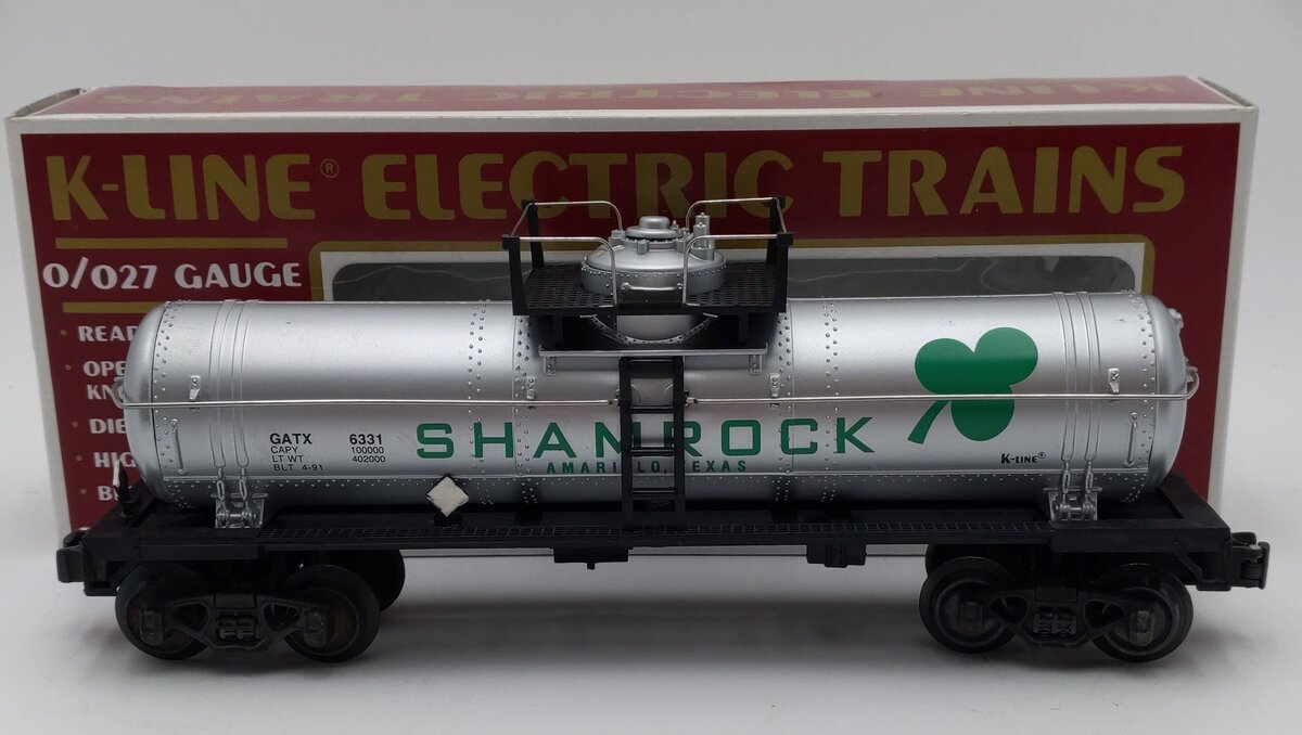 K-Line K6331 Shamrock Oil Single Dome Tank Car EX/Box