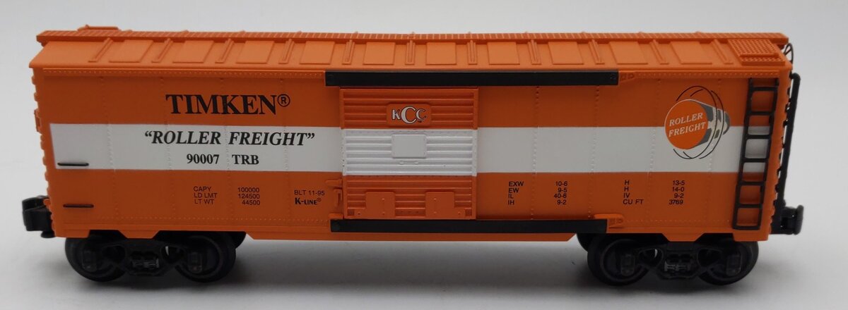 K-Line K90007IC O Gauge KCC Timken Boxcar #90007 EX/Box