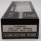 K-Line K90007IC O Gauge KCC Timken Boxcar #90007 EX/Box
