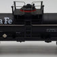 K-Line K-634501 O Gauge Santa Fe Black Single Dome Tank Car EX/Box
