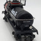 K-Line K-634501 O Gauge Santa Fe Black Single Dome Tank Car EX/Box