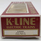 K-Line K-634501 O Gauge Santa Fe Black Single Dome Tank Car EX/Box
