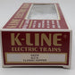 K-Line K6279 O Gauge Quaker Cane Sugar Classic Ribbed Hopper Car EX/Box