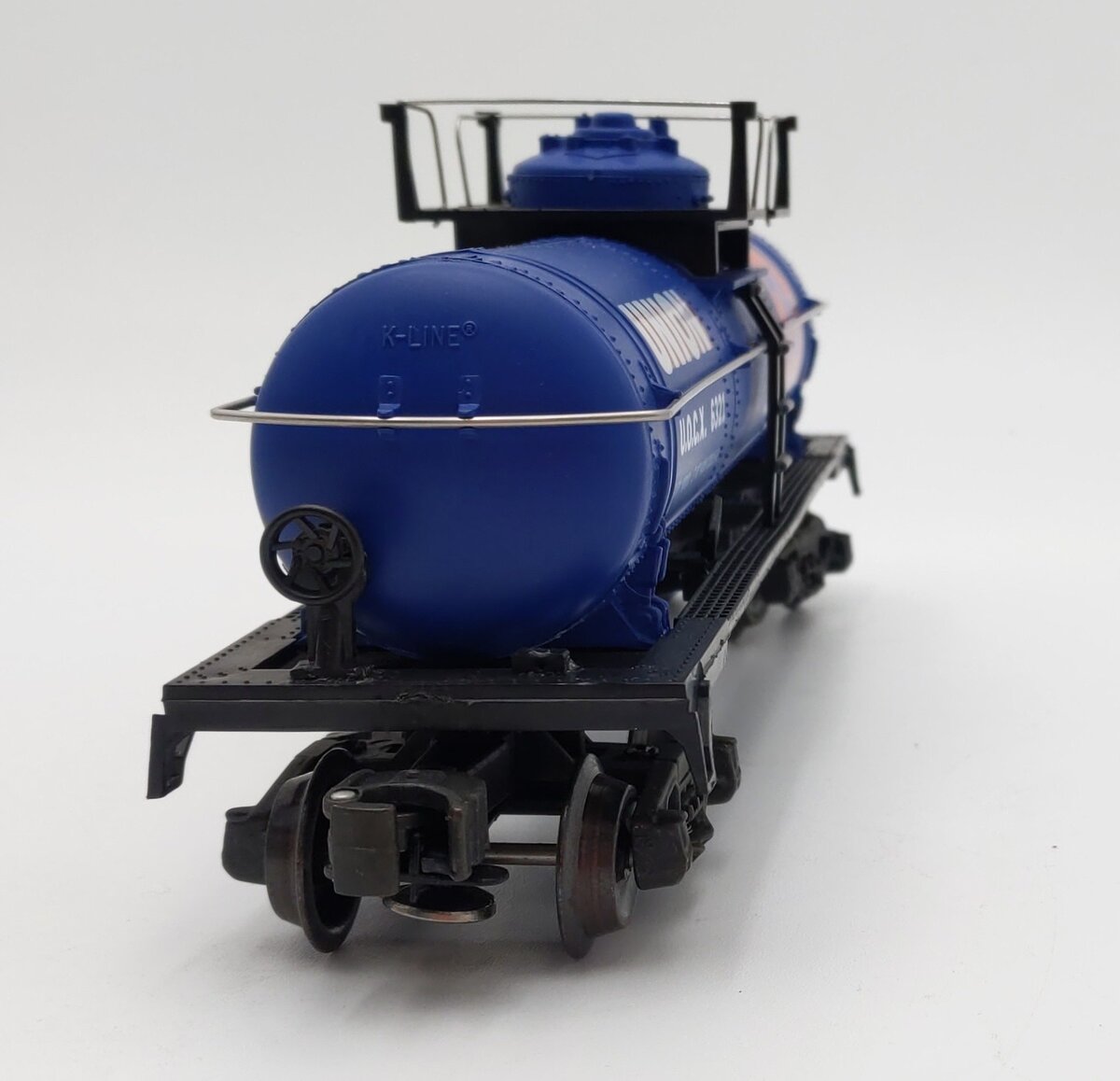 K-Line K6321 O Gauge Union 76 Single Dome Tank Car #6321 EX/Box