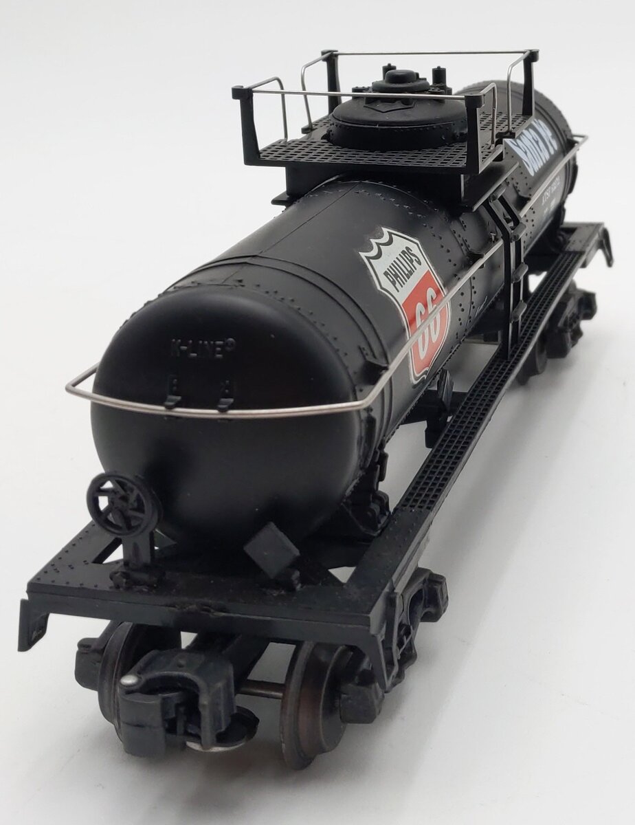 K-Line K63272 O Santa Fe Phillips 66 Single Dome Tank Car EX/Box