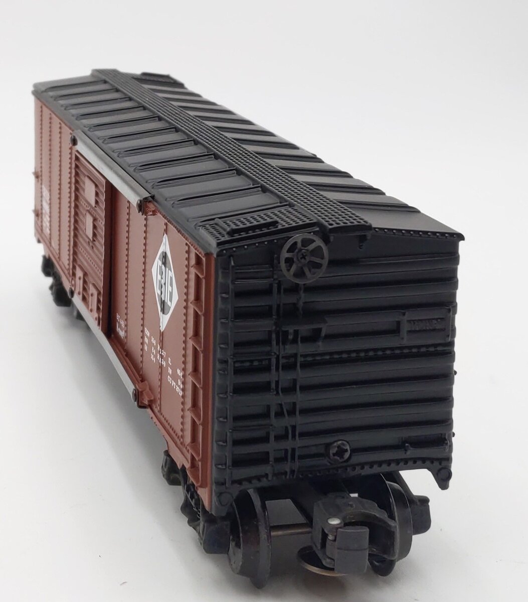 K-Line K648002 O Erie Classic Boxcar W/ Black Roof EX/Box