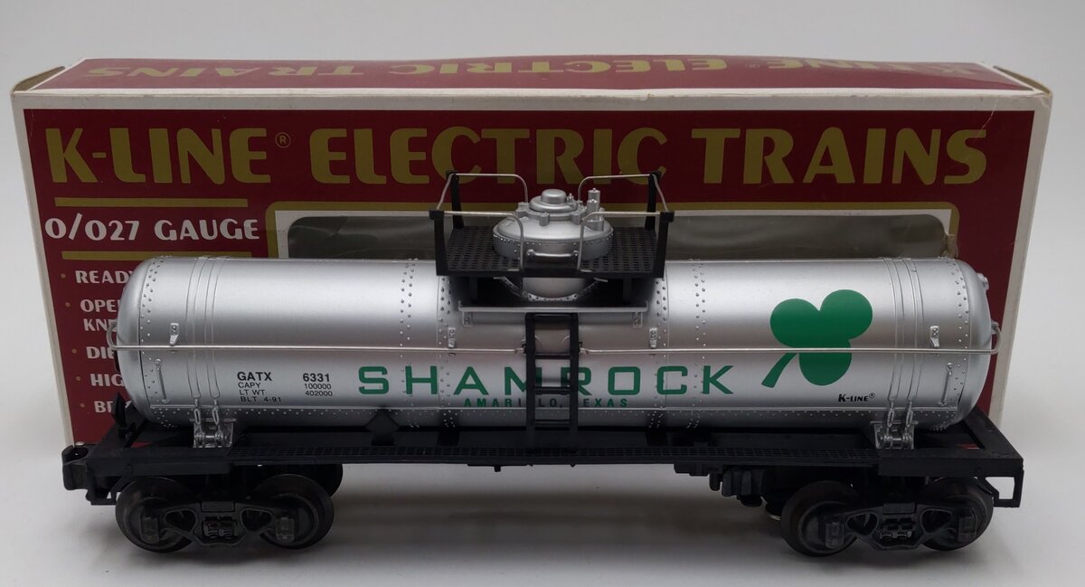 K-Line K6331 Shamrock Oil Single Dome Tank Car EX/Box