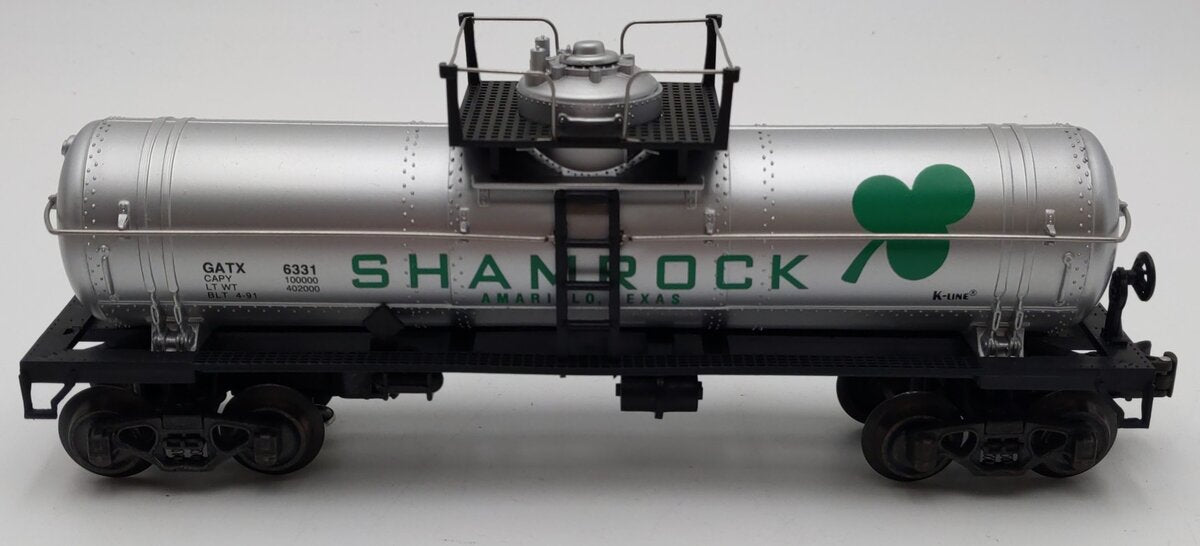 K-Line K6331 Shamrock Oil Single Dome Tank Car EX/Box