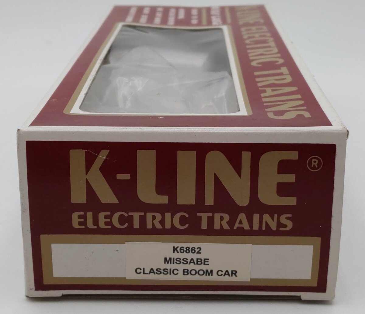 K-Line K6862 O Missabe Classic Boom Car LN/Box