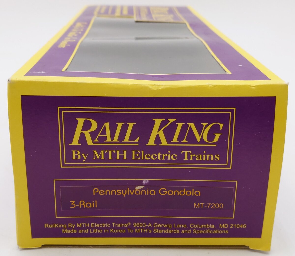 MTH 20-7200 O Gauge Pennsylvania Gondola #367829 EX/Box