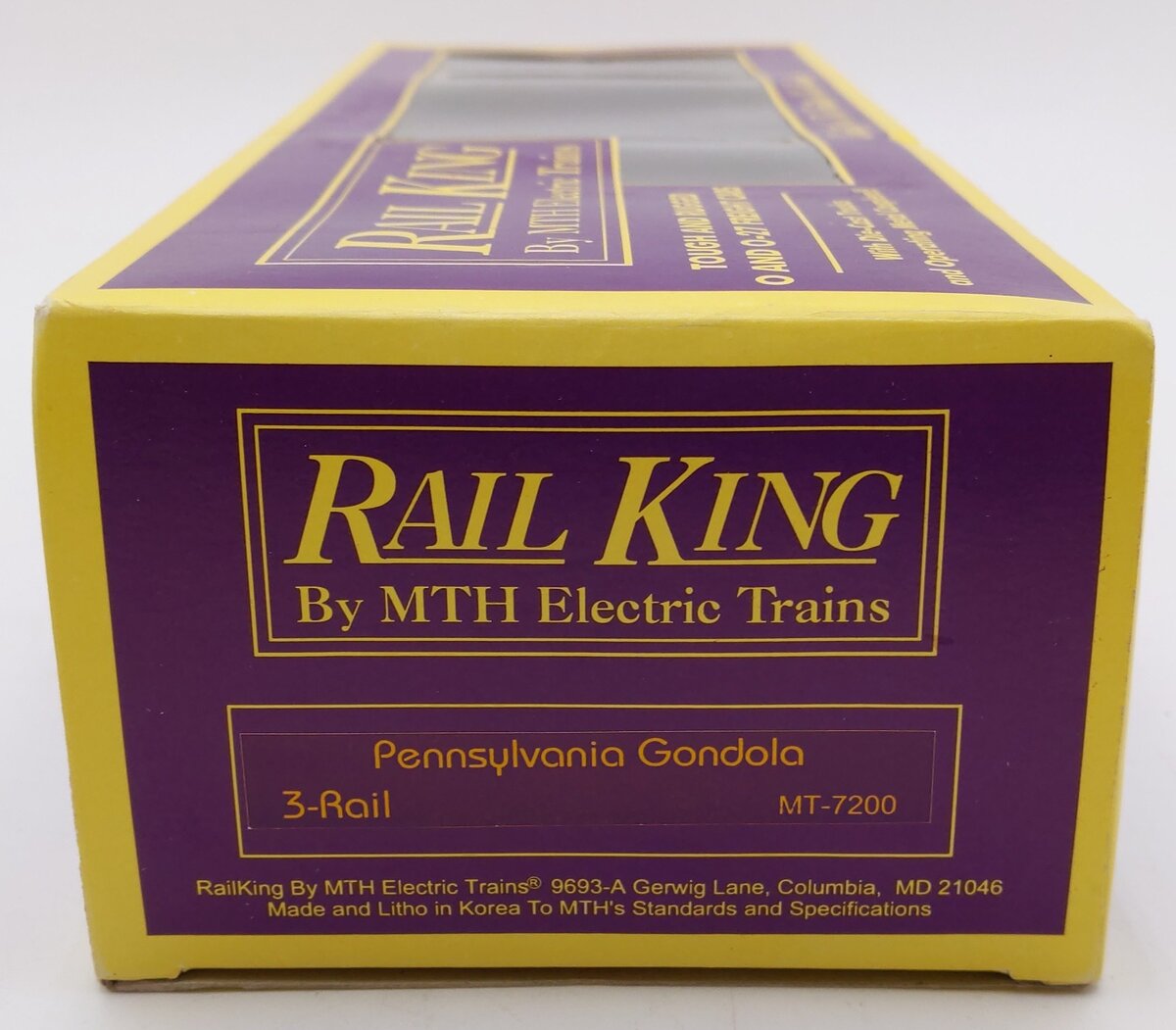 MTH 20-7200 O Gauge Pennsylvania Gondola #367829 EX/Box