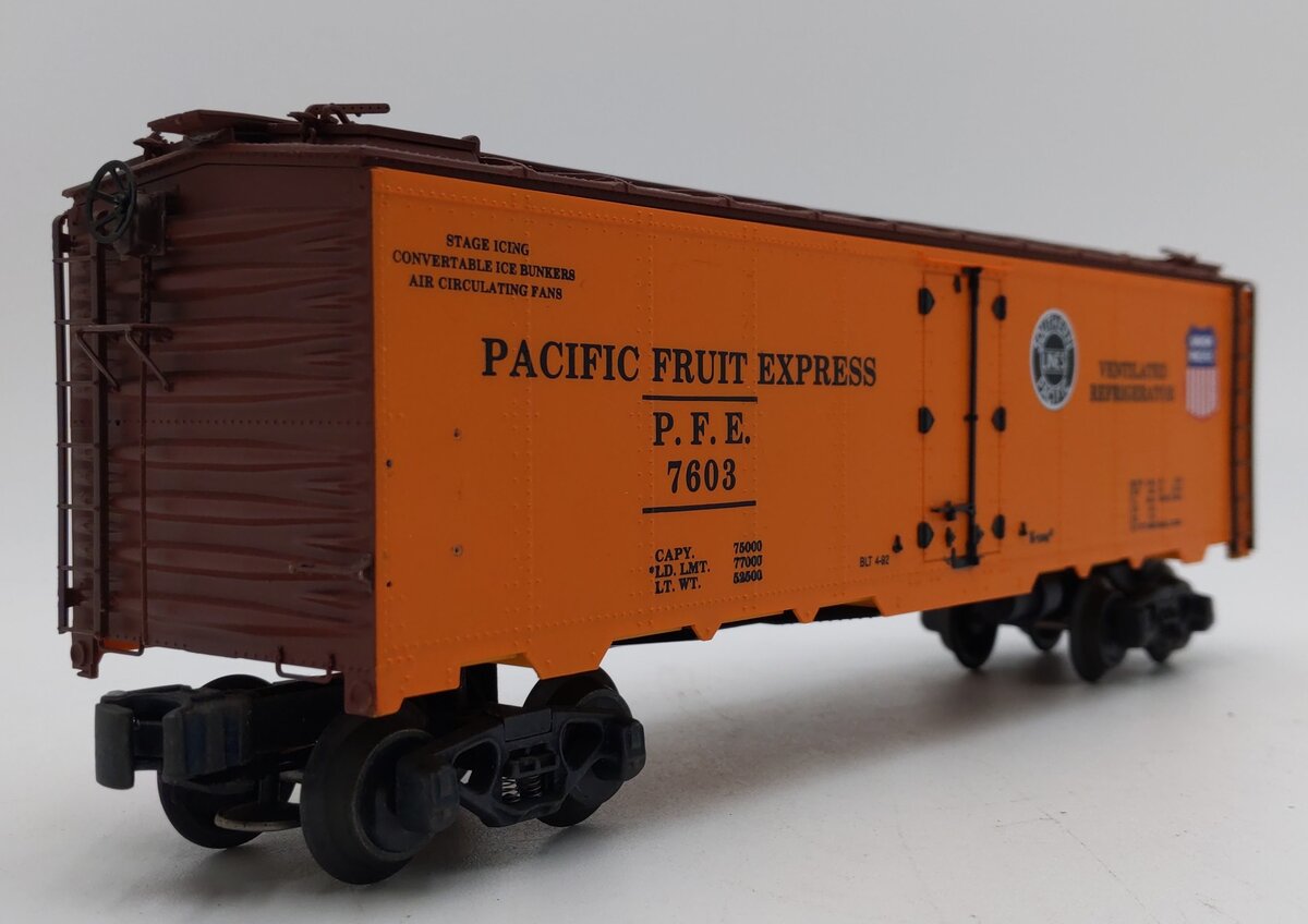 K-Line K7603 O Gauge Pacific Fruit Express Refrigerator Car #7603 EX/Box