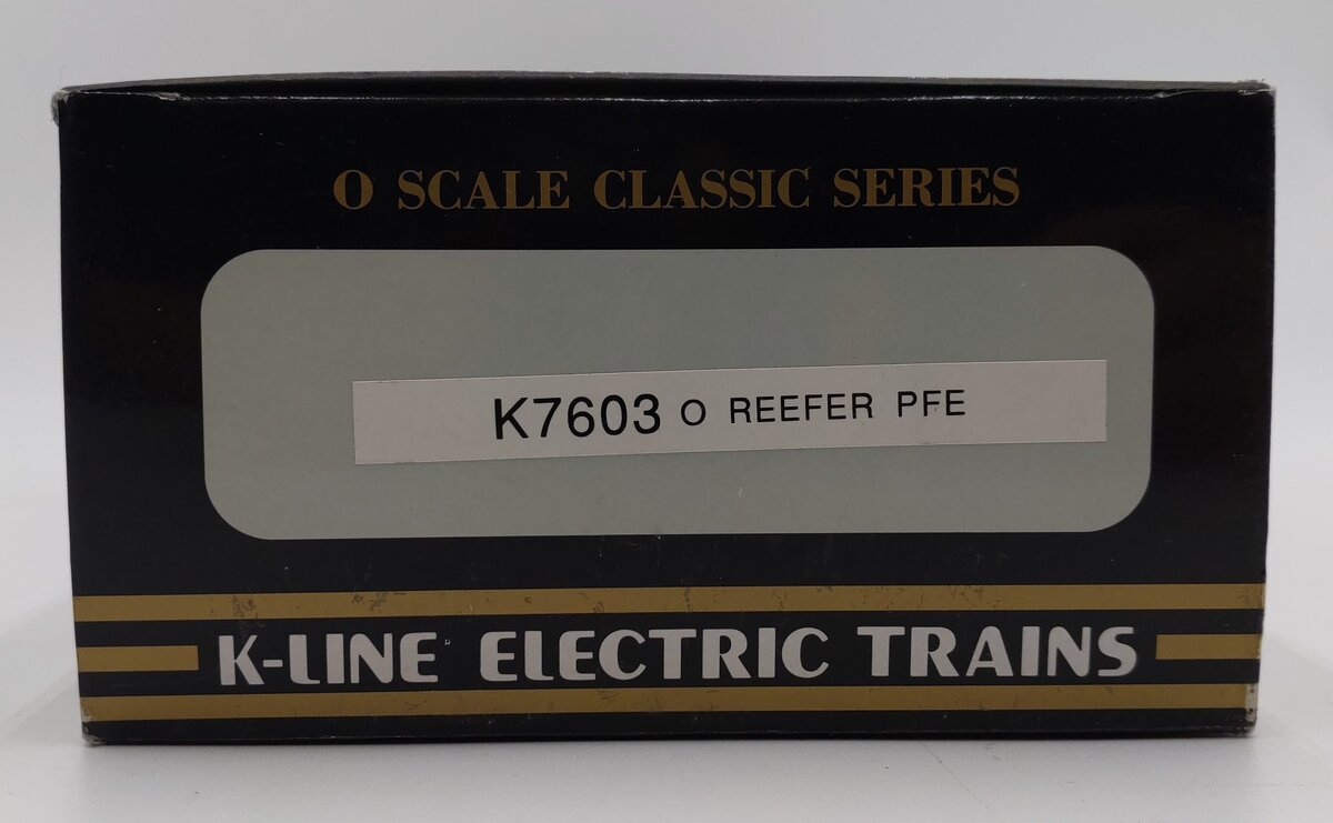 K-Line K7603 O Gauge Pacific Fruit Express Refrigerator Car #7603 EX/Box