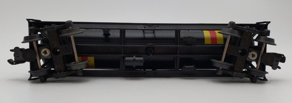 K-Line K-634502 O Gauge Santa Fe Black Single Dome Tank Car #634502 EX/Box