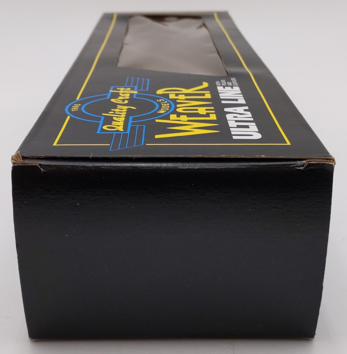 Weaver 324 O Gauge Central New Jersey Bulkhead Flatcar w/Paper Load EX/Box