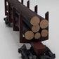 K-Line K663-8018 O Gauge Diecast Skeleon Log Car w/Logs & Stakes #54 LN/Box
