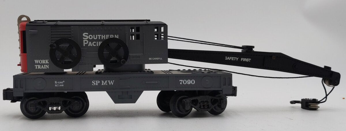 K-Line k681-2031 O Gauge Southern Pacific Lines Diecast Crane EX/Box