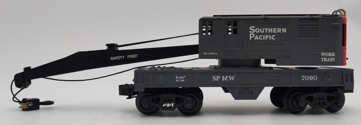K-Line k681-2031 O Gauge Southern Pacific Lines Diecast Crane EX/Box