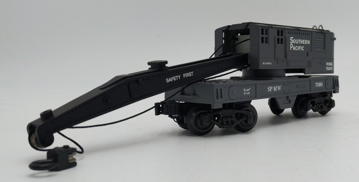 K-Line k681-2031 O Gauge Southern Pacific Lines Diecast Crane EX/Box