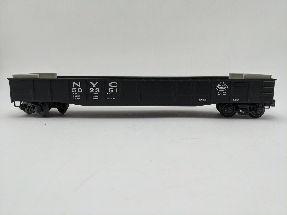 K-Line K652-1751 O Gauge New York Central Gondola #502351 EX