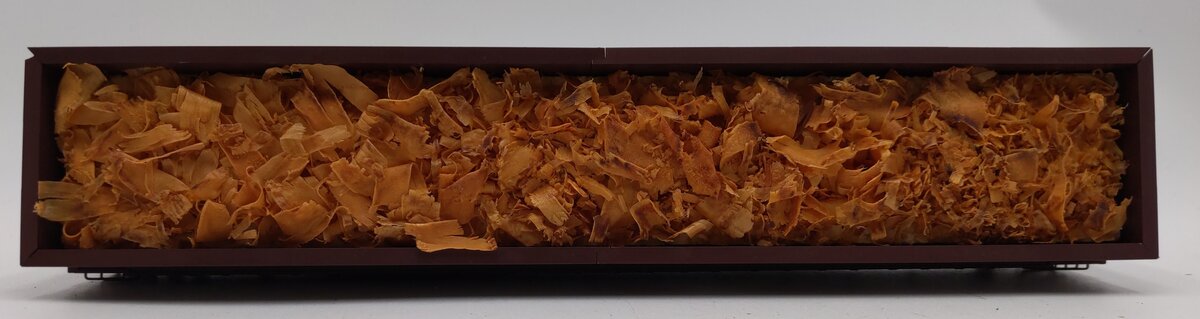 K-Line K652-1892 O Gauge Diecast PRR Wood Chip Gondola w/ Load #376423 EX/Box