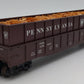 K-Line K652-1892 O Gauge Diecast PRR Wood Chip Gondola w/ Load #376423 EX/Box