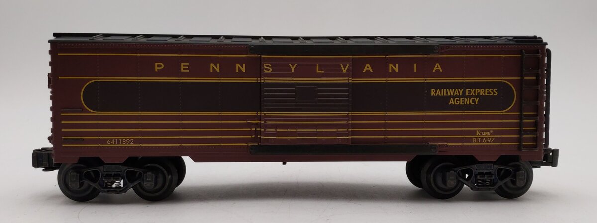 K-Line K641-1892 O Gauge Pennsylvania Railroad Express Boxcar LN/Box
