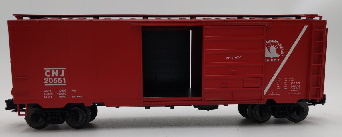 Weaver 20551 O Gauge Central New Jersey PS-1 40' Boxcar (3-Rail) EX/Box