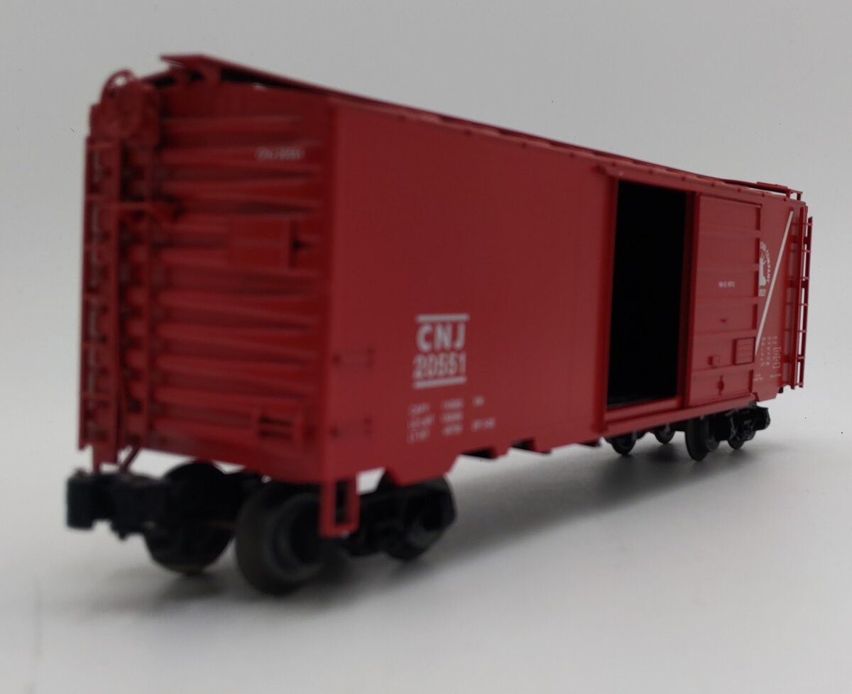Weaver 20551 O Gauge Central New Jersey PS-1 40' Boxcar (3-Rail) EX/Box