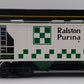 Weaver 9287 O Gauge Ralston Purina Covered Hopper Car (3-Rail) LN/Box