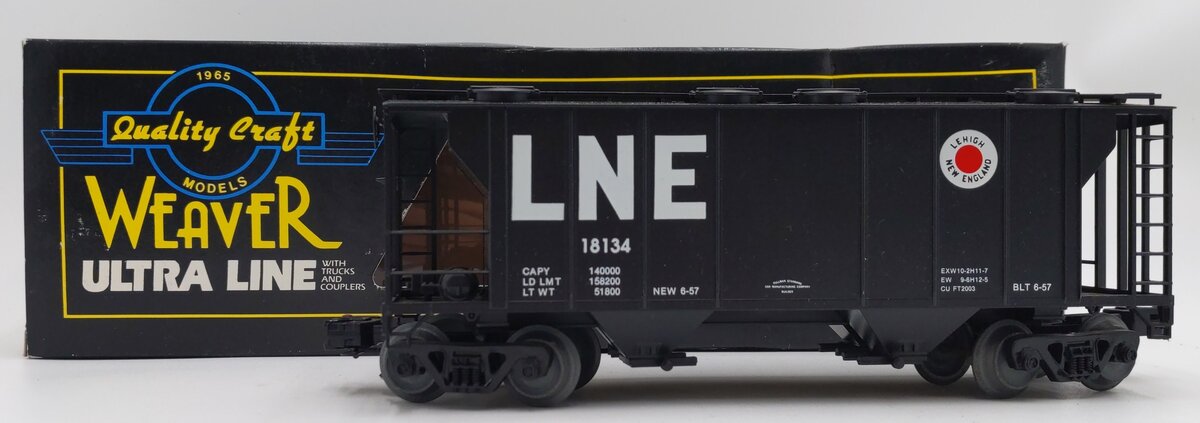Weaver 18134 O Modern LNE Hooper Car #18134 LN/Box
