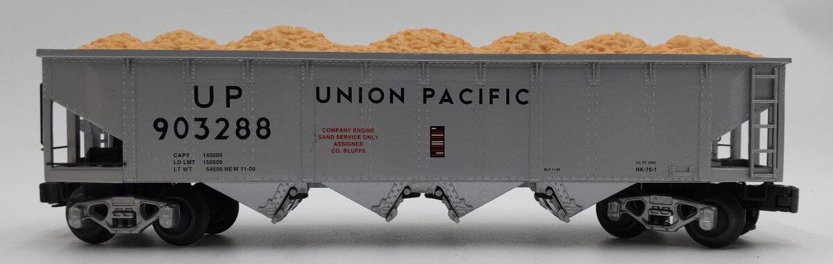 K-Line K623-2115 O Gauge Union Pacific Diecast 4-Bay Hopper #903288 LN/Box