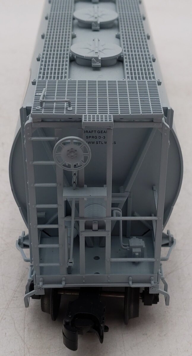 Atlas 6308-1 O New York Central 3-Bay Cylindrical Hopper #885959 (3 Rail) EX/Box