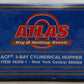 Atlas 6308-1 O New York Central 3-Bay Cylindrical Hopper #885959 (3 Rail) EX/Box
