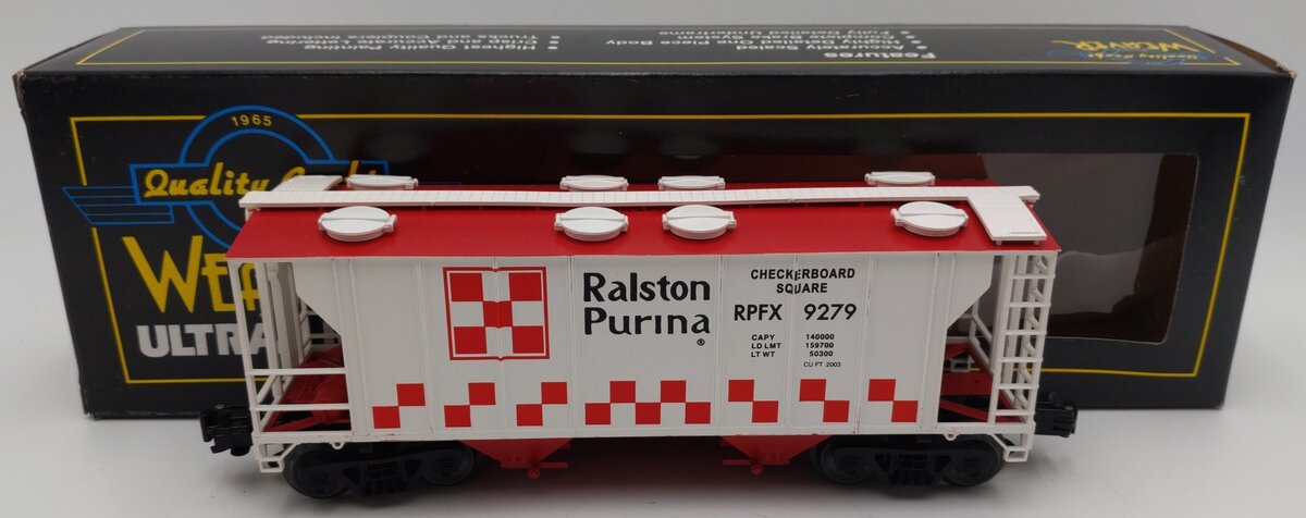 Weaver 9279 Ralston Purina PS-2 Covered Hopper #9279 EX/Box