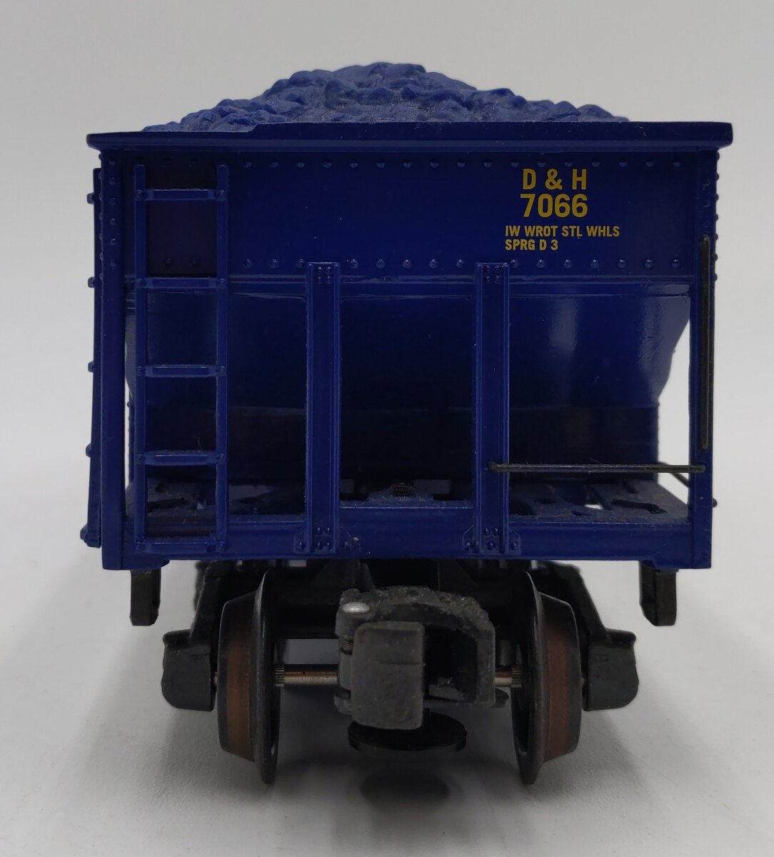 K-Line K623-1452 O Gauge Delaware & Hudson 4-Bay Hopper #7066 LN/Box