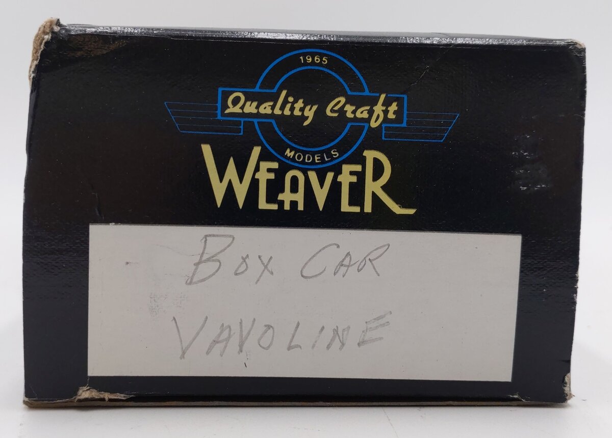 Weaver 06 O Gauge Valvoline Performance Team Boxcar EX/Box