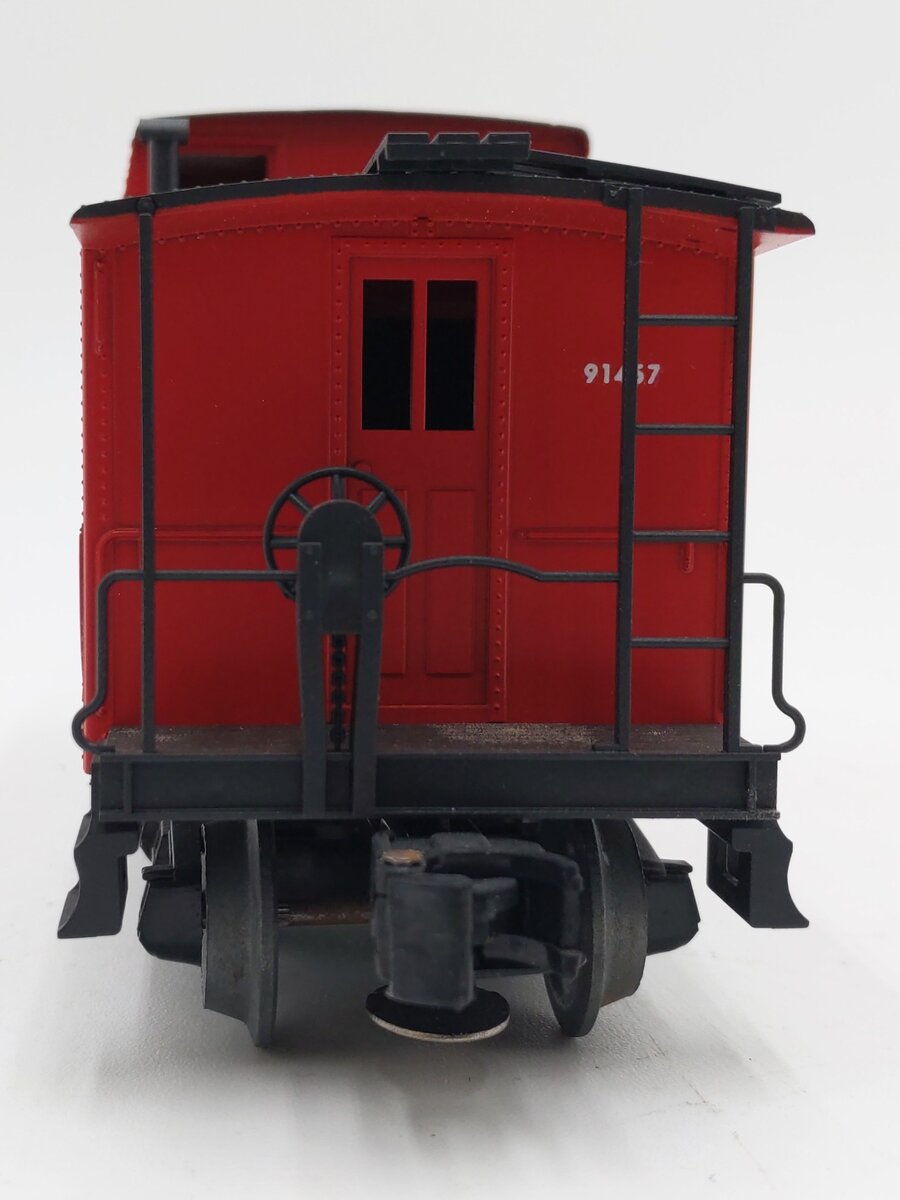 Weaver U2908 O Central New Jersey Caboose #91457 (3-Rail) EX/Box