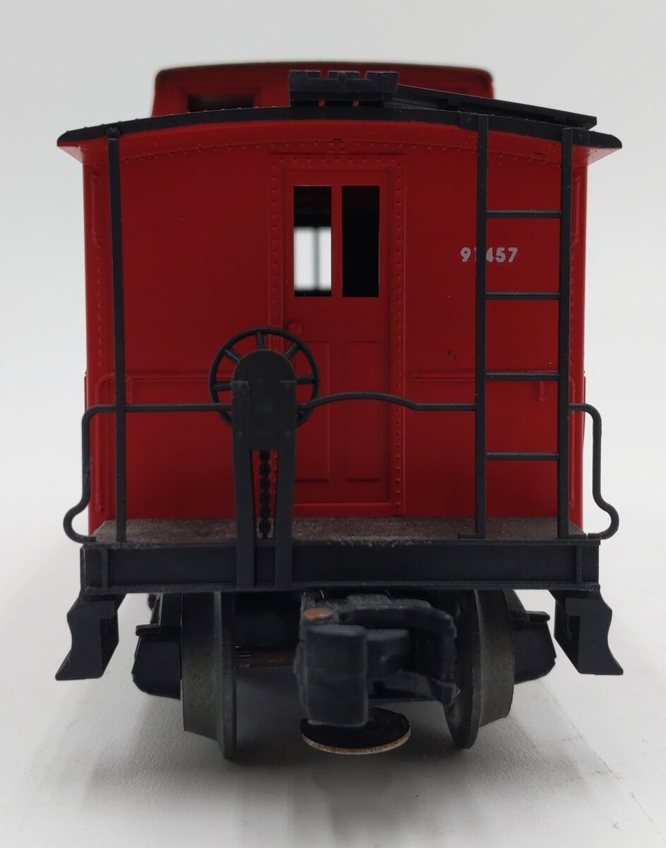 Weaver U2908 O Central New Jersey Caboose #91457 (3-Rail) EX/Box