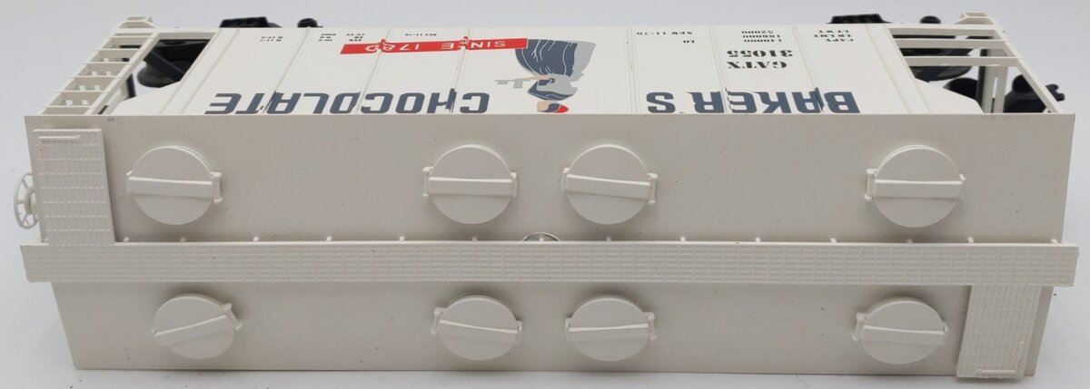 Weaver 31055 O GATX Baker's Chocolate PS-2 Covered Hopper - 3 Rail EX/Box