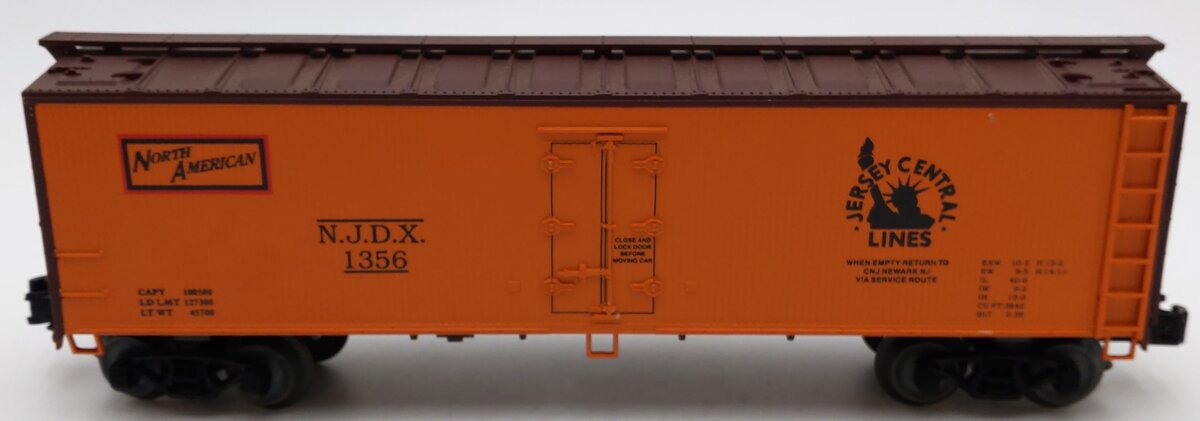 Weaver 1356 O Gauge Central New Jersey Refrigerator Car (3-Rail) EX/Box