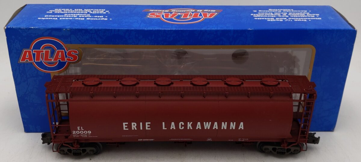 Atlas 6303-1 O EL ACF 3-Bay Cylindrical Hopper #20009 [3-Rail] EX/Box