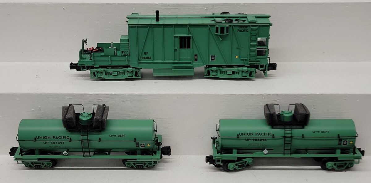 MTH 20-2251-1 O Union Pacific Weed Sprayer Set w/PS2 (Set of 3) EX/Box