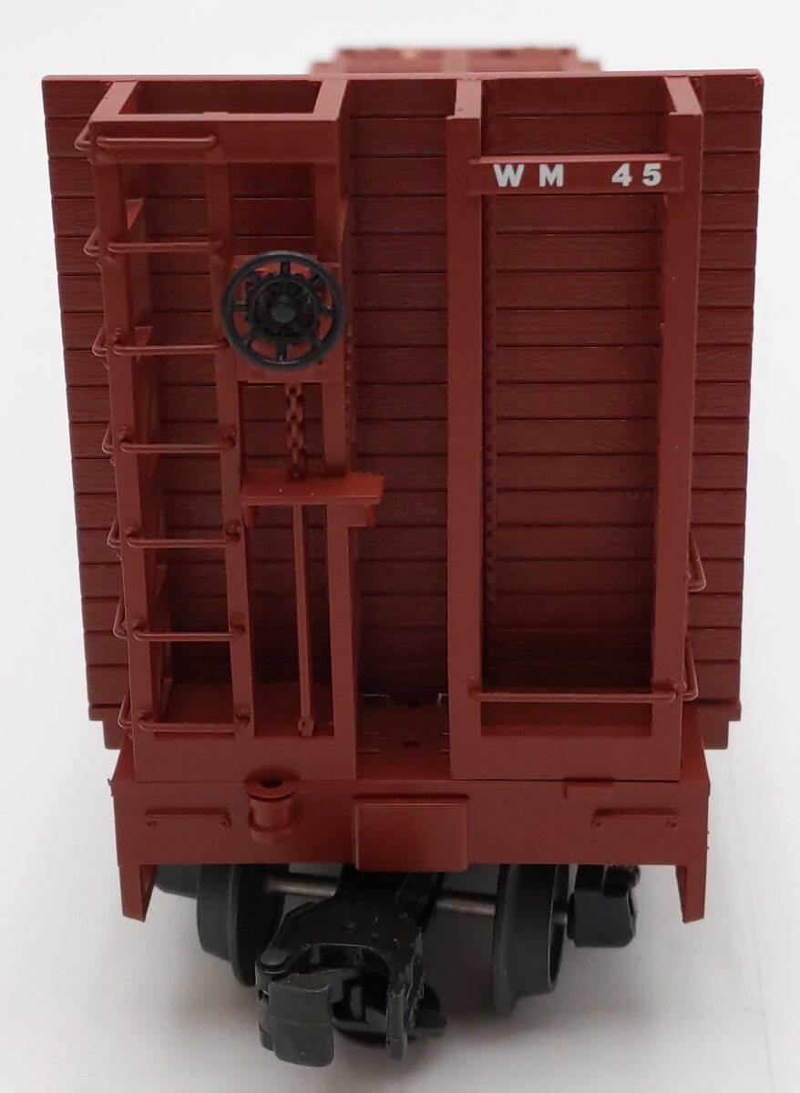 MTH 20-98372 O Gauge Western Maryland Flat Car - No Load/Box