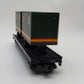 MTH 20-98105 Northern Pacific Flatcar with 2 Short NP Trailers #66152 EX/Box
