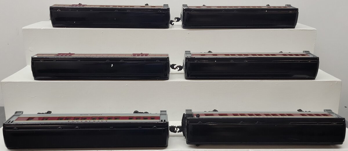Williams M215S O Gauge Lackawanna Phoebe Snow 6-Car Madison Passenger Set EX/Box