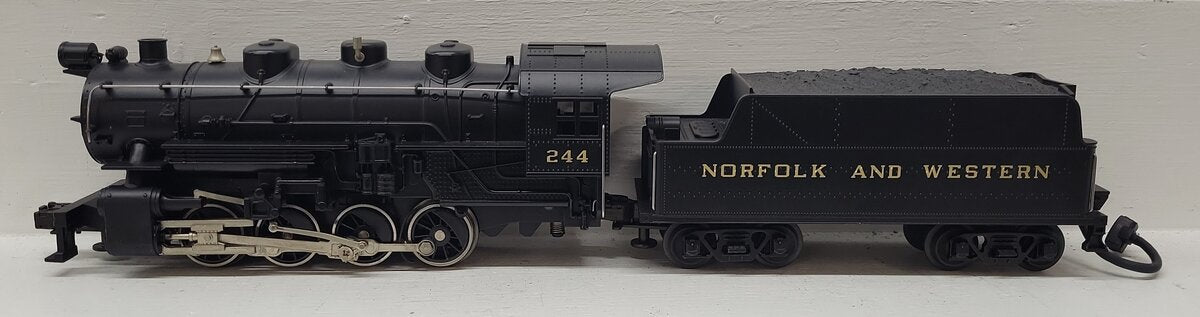 MTH 30-1111-1 O Gauge Norfolk and Western 0-8-0 Steam Locomotive & Tender w/PS1 EX/Box