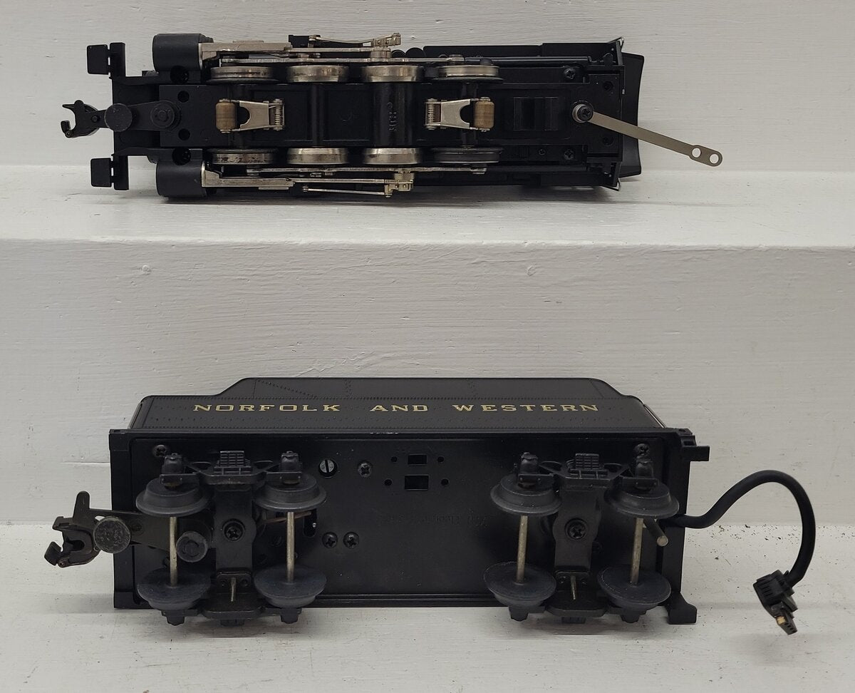 MTH 30-1111-1 O Gauge Norfolk and Western 0-8-0 Steam Locomotive & Tender w/PS1 EX/Box