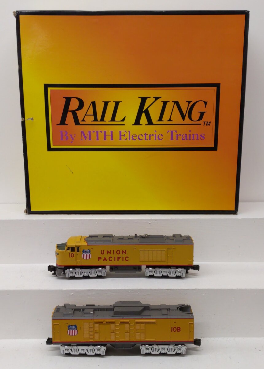 MTH 30-2009-1 O Gauge Union Pacific Gas Turbine Set #10/10B w/PS1 EX/Box